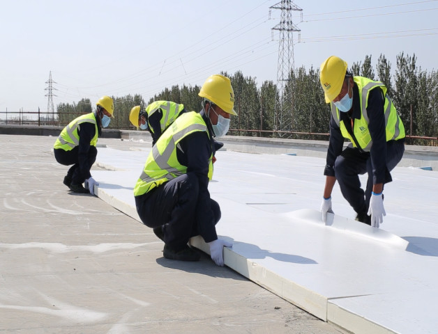 هيكل لوحة التسقيف المتكاملة للعزل والعزل المائي WiCi